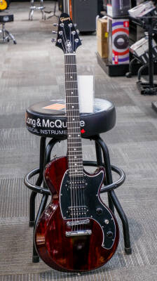Store Special Product - Gibson - 50th Anniversary Les Paul Music City Special Electric Guitar with Softshell Case - Wine Red